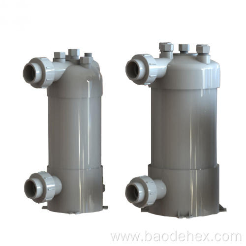 Quality PVC Ti Swimming Pool Tube Heat Exchanger